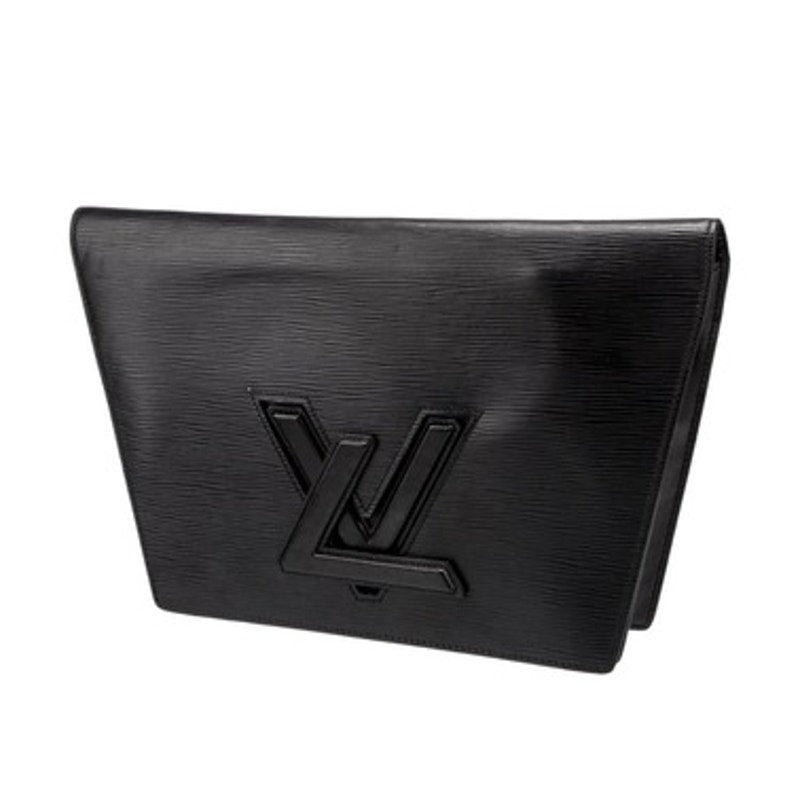 Louis Vuitton LV Twist Clutch in Black Epi Leather*BEAUTIFUL CLUTCH