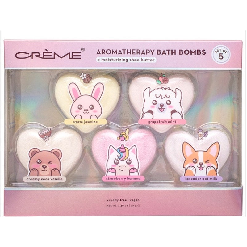 K-Care:The Creme Shop Aromatherapy Bath Bombs Set Of 5*Korean Skincare