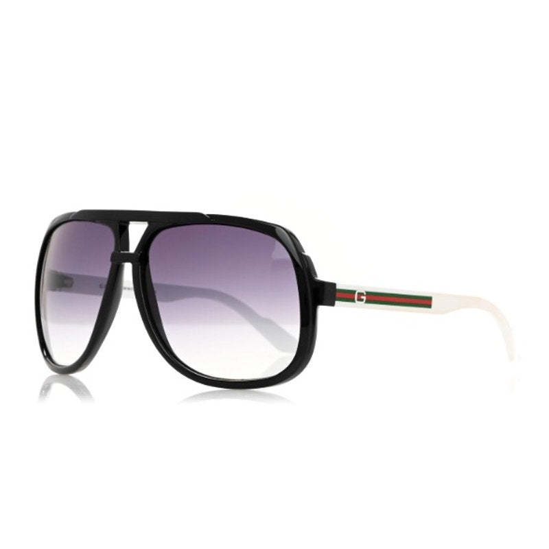 Vintage Gucci  Aviator Sunglasses GG 1622/S Black*63|14|130*Sherry line Case