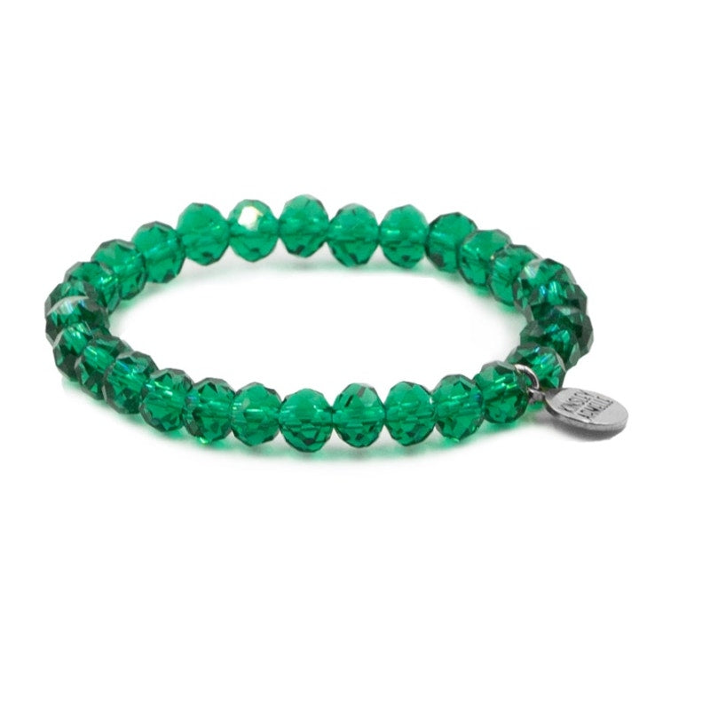 RETAIL $20 Kinsley Armelle Halo Collection Jade Silver Bracelet*Gorgeous!