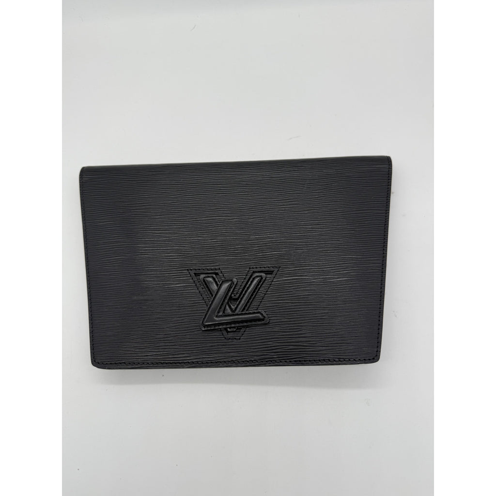 Louis Vuitton LV Twist Clutch in Black Epi Leather*BEAUTIFUL CLUTCH