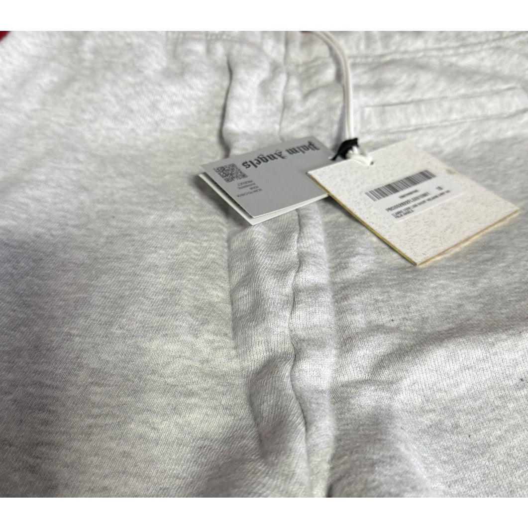 RETAIL $255 Palm Angels Kids Cotton Jersey Logo Shorts*BRAND-NEW with tags*SZ 10