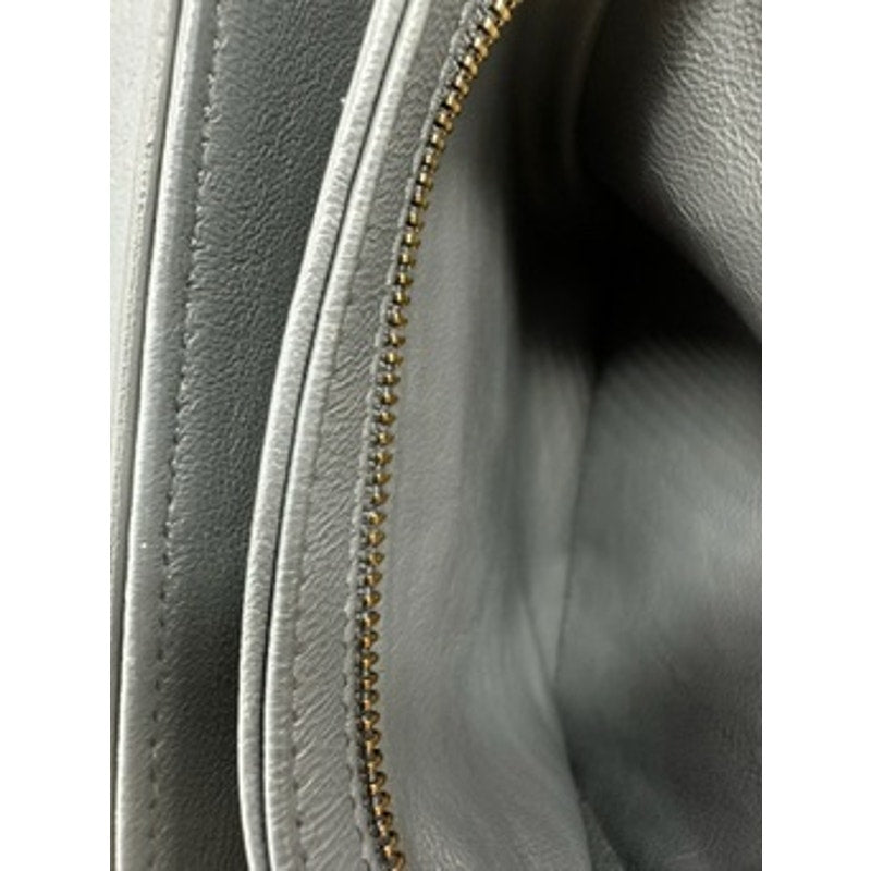 Celine Shiny Calfskin Medium C Bag Blue Grey 2018 collection! Gorgeous!