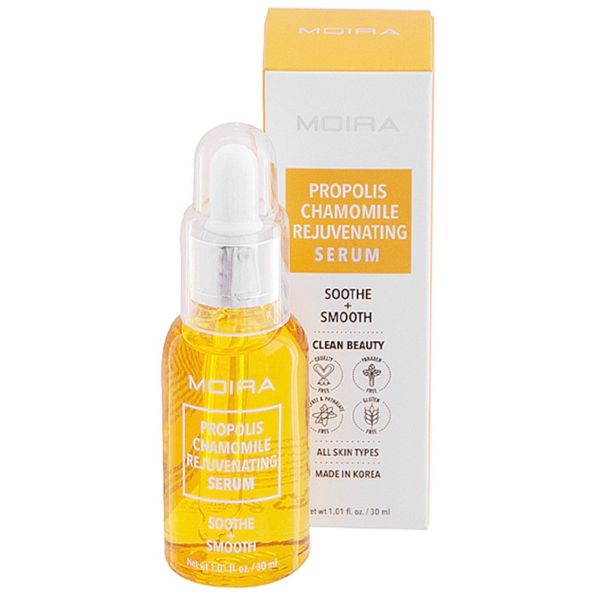 K-Care: Moira Beauty Skin Serum*Propolis Chamomile*Rejuvenating*Korean Makeup*