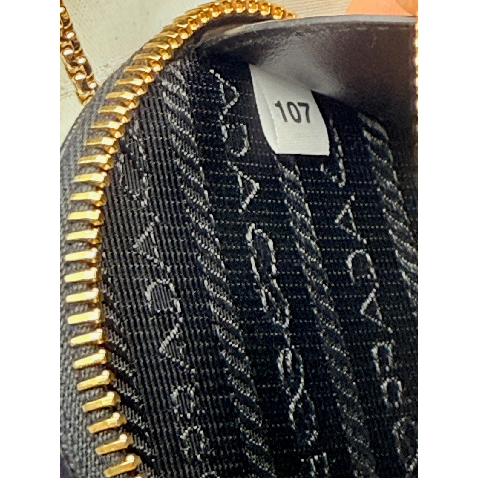 RETAIL $1200 Prada Black Saffiano Leather Mini Pouch Bag *COA*BOX INCLUDED*NWTS