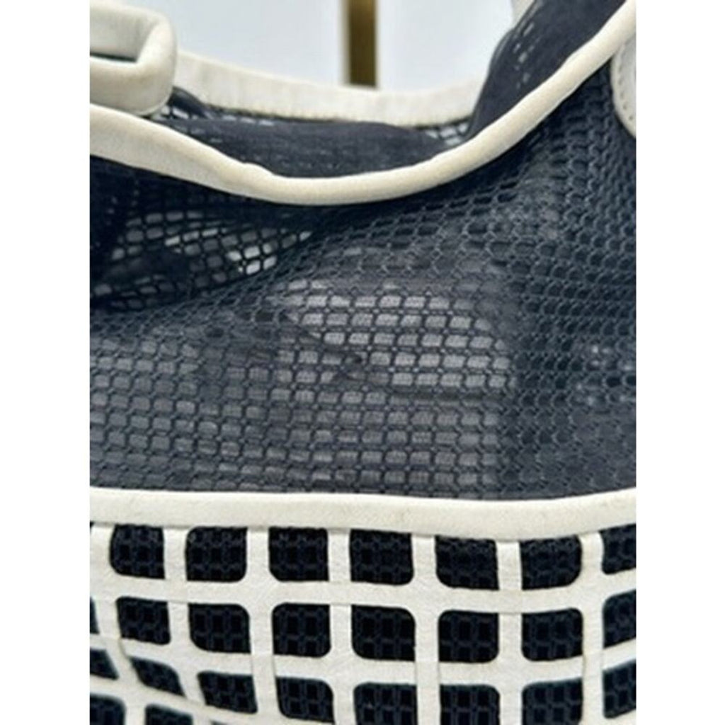 Chanel Black/White Mesh and Leather Rare‎ Bucket Bag w/COA AMAZING BAG