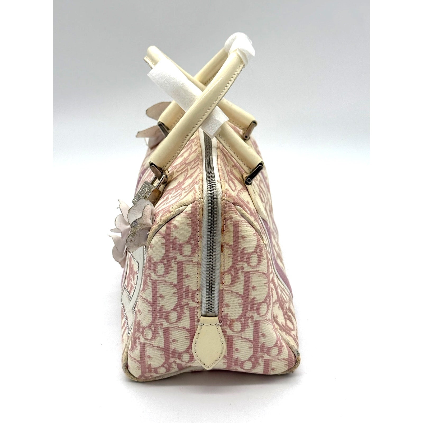 Christian Dior Pink Vintage Diorissimo Girly Boston Bag*Awesome bag!