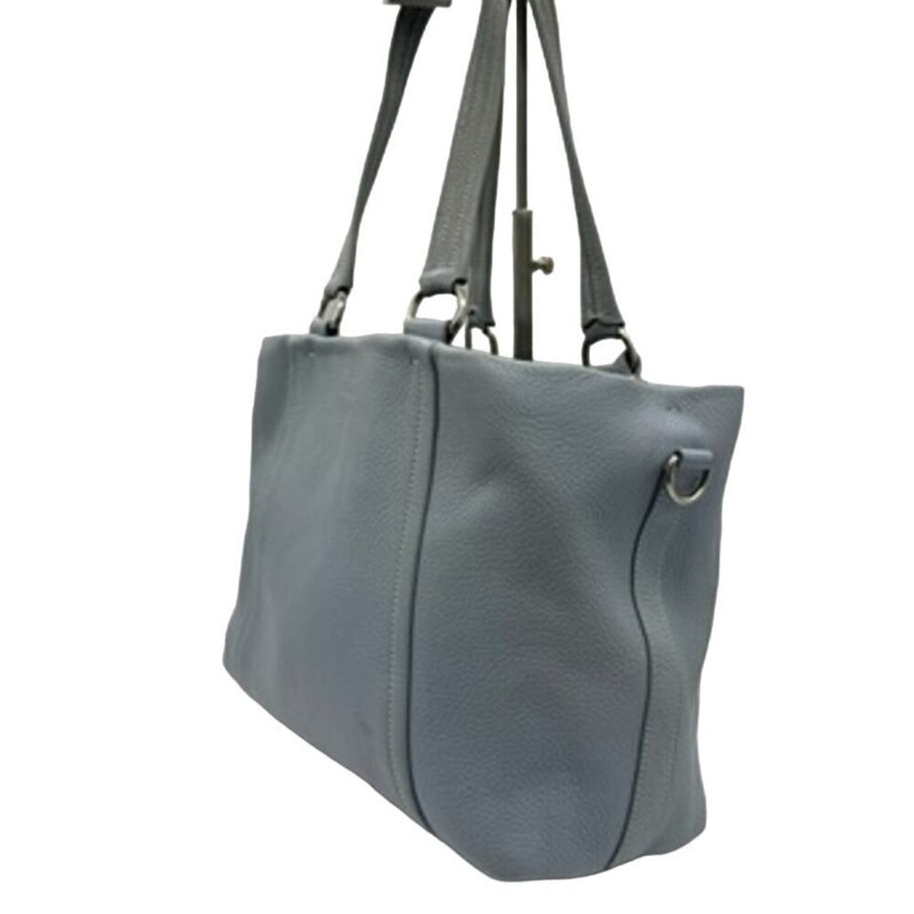 Prada‎ Vitello Daino Shoulder Bag*Beautiful Pale Blue*Great Condition w/COA