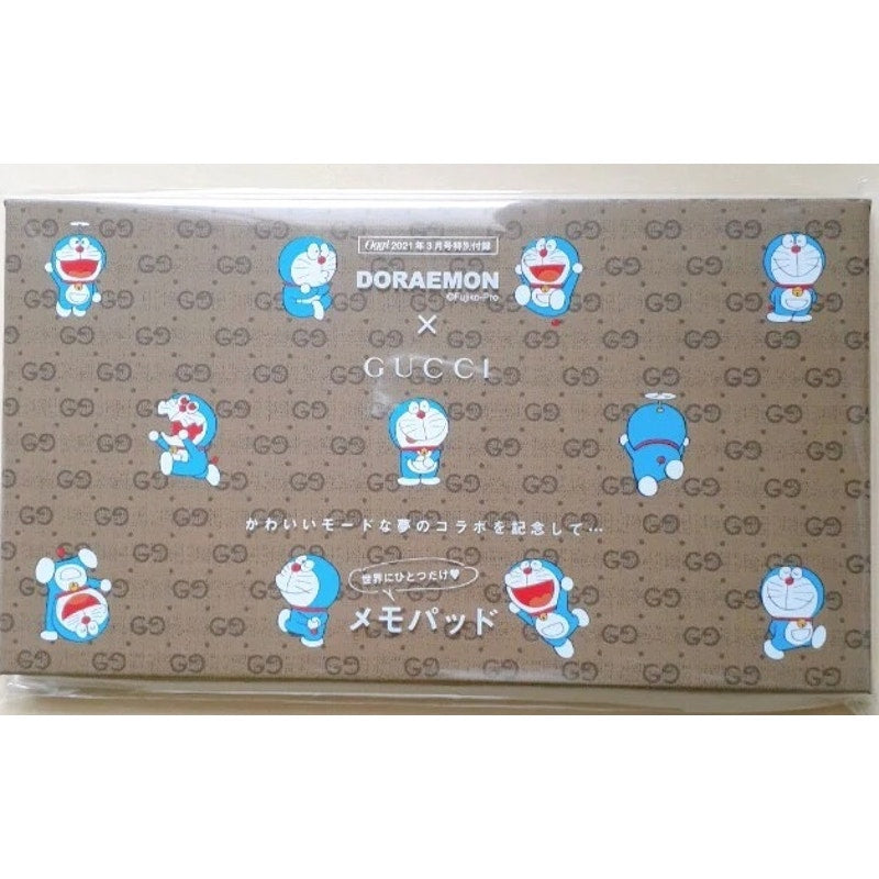 Gucci X Doraemon Japan Exclusive Collaboration Memo Pad*New in package