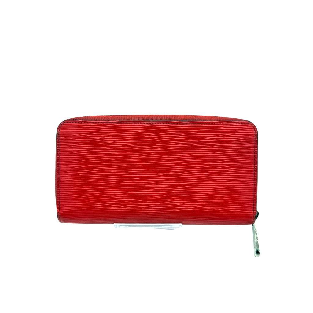 Louis Vuitton Epi Rouge Zippy Wallet Zip Long Wallet Red*Excellent condition