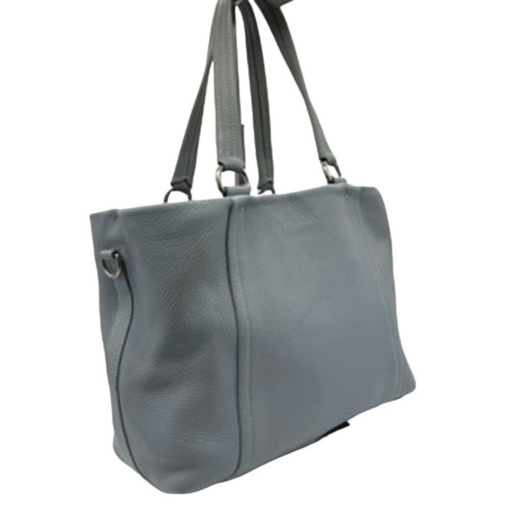 Prada‎ Vitello Daino Shoulder Bag*Beautiful Pale Blue*Great Condition w/COA