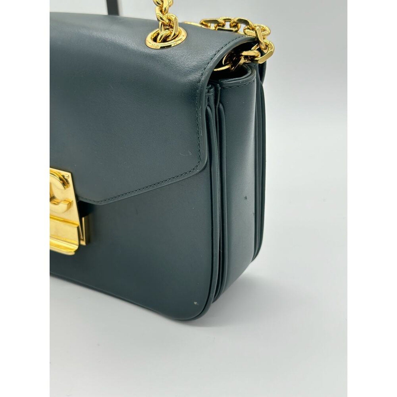 Celine Shiny Calfskin Medium C‎ Bag Hunter Green 2018 collection! Gorgeous!