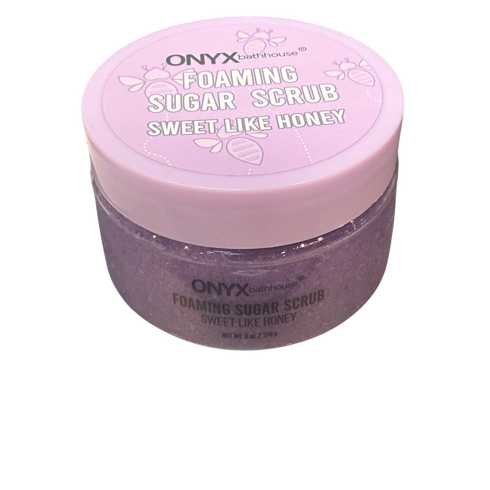 Cosmetics: Onyx Bathhouse Foaming Sugar Scrub*Sweet Like Honey
