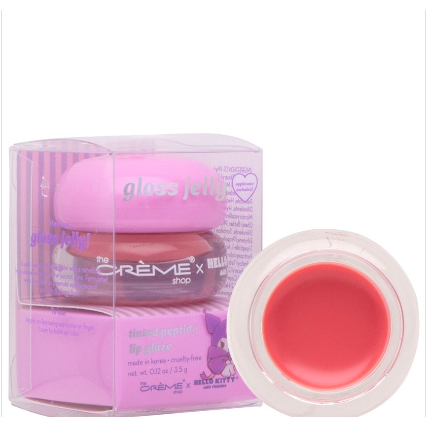 K-Care The Creme Shop X Hello Kitty Gloss Jelly Tinted Peptide Glaze*Apricot