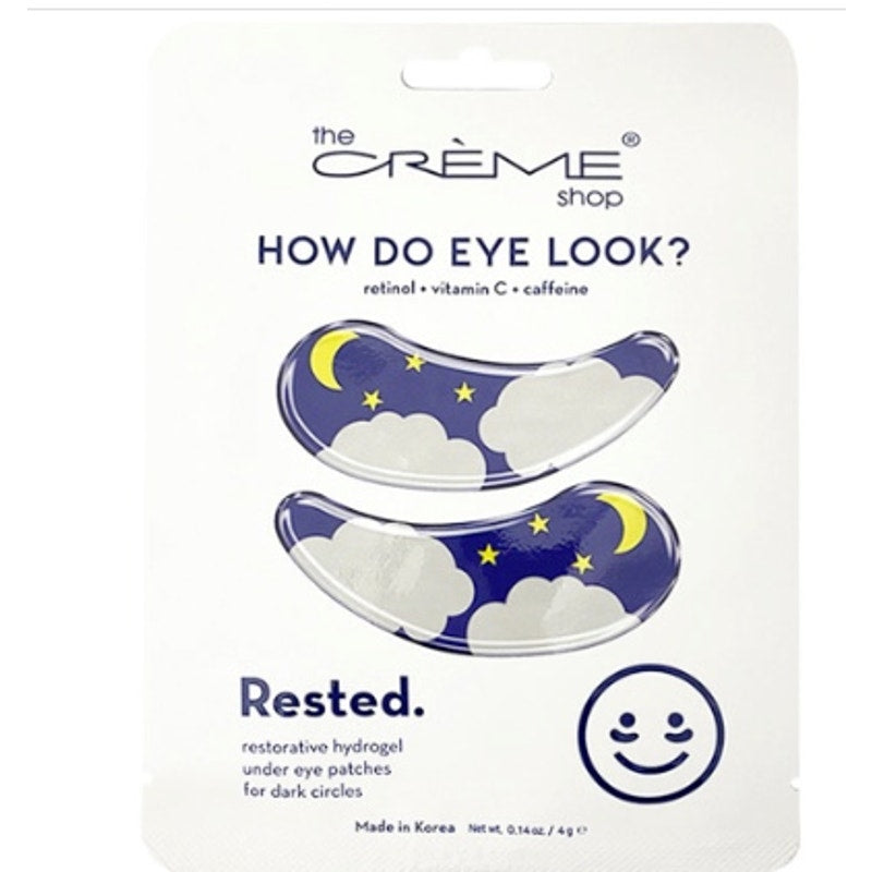 K-Care: the CREME SHOP*How Do Eye Look? Smoothing Hydrogel Frown Line Patches