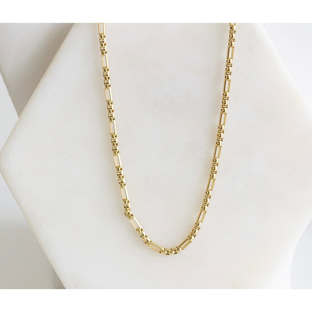 RETAIL $50 Kinsley Armelle Avi Collection Gold Geometric Necklace