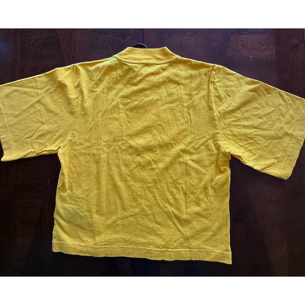 RETAIL $305 Palm Angels Boys Broken Bear Tee *NWT*SZ LARGE*Ochre Yellow