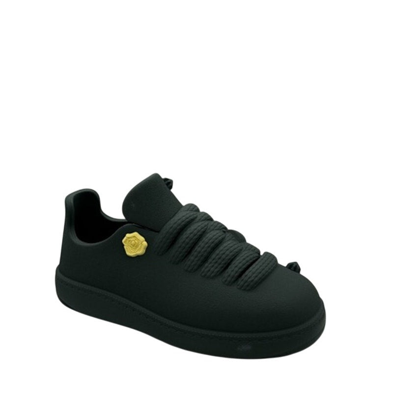 RETAIL $795 Burberry Green Bubble Sneakers*Rubber Low Tops*NEW in Box*Size 41