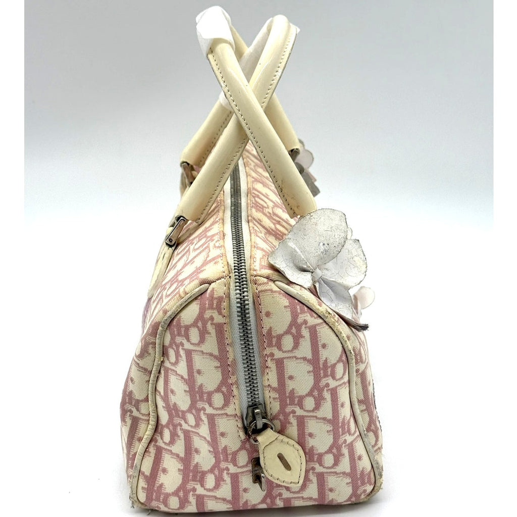 Christian Dior Pink Vintage Diorissimo Girly Boston Bag*Awesome bag!