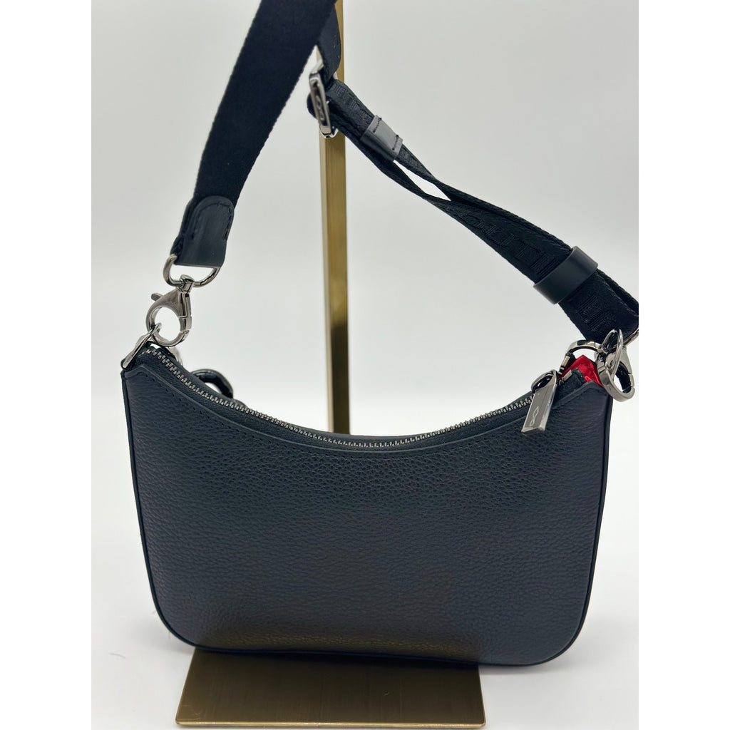 BNWT CHRISTIAN LOUBOUTIN Made In Italy Calf Leather Mini Loubila Chain Handle Shoulder Bag