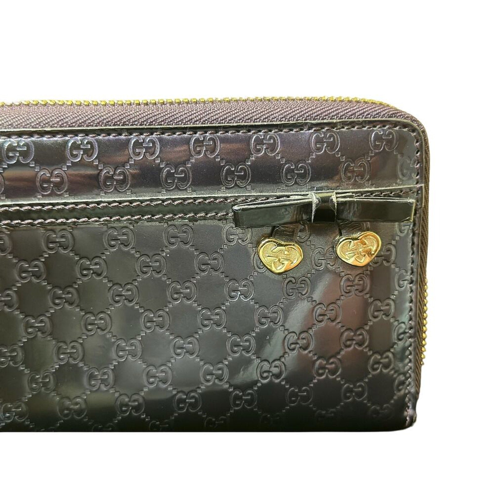 Rare Purple Gucci‎ Guccissima Long Wallet Zip Around*Beautiful! Great Condition!