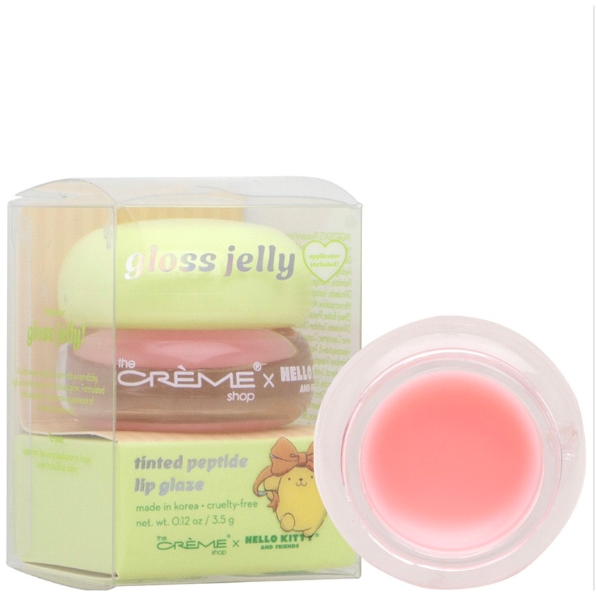 K-Care The Creme Shop X Hello Kitty Gloss Jelly Tinted Peptide Glaze*Pink Crush