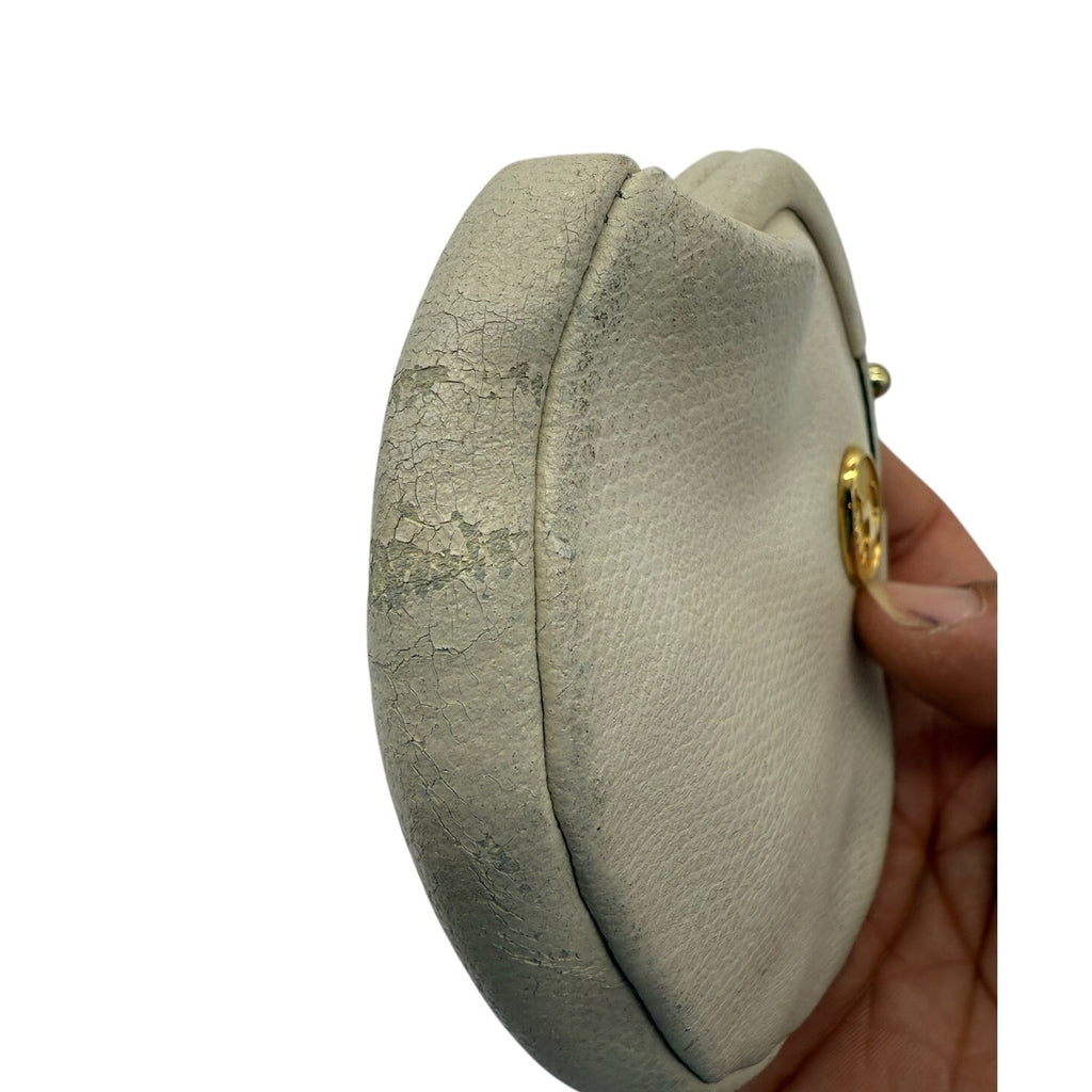 RARE KORET COIN PURSE*LEATHER*1940'S-1950'S ERA*Amazing little double kisslock
