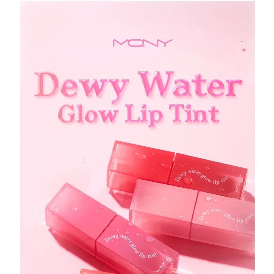 K-Care: Macqueen New York Dewy Water Glow Lip Tint*Rose Bonbon*
