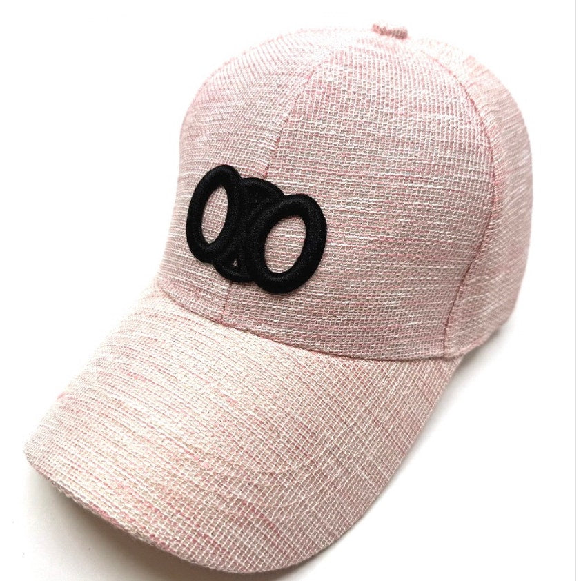 Fashion Hat: Double Round Fashion Ball Cap* Pink* New with tags