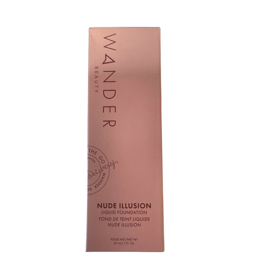 Wander Beauty Liquid Foundation - Fair Light, 20-Inch Tube, Med to Full Coverage