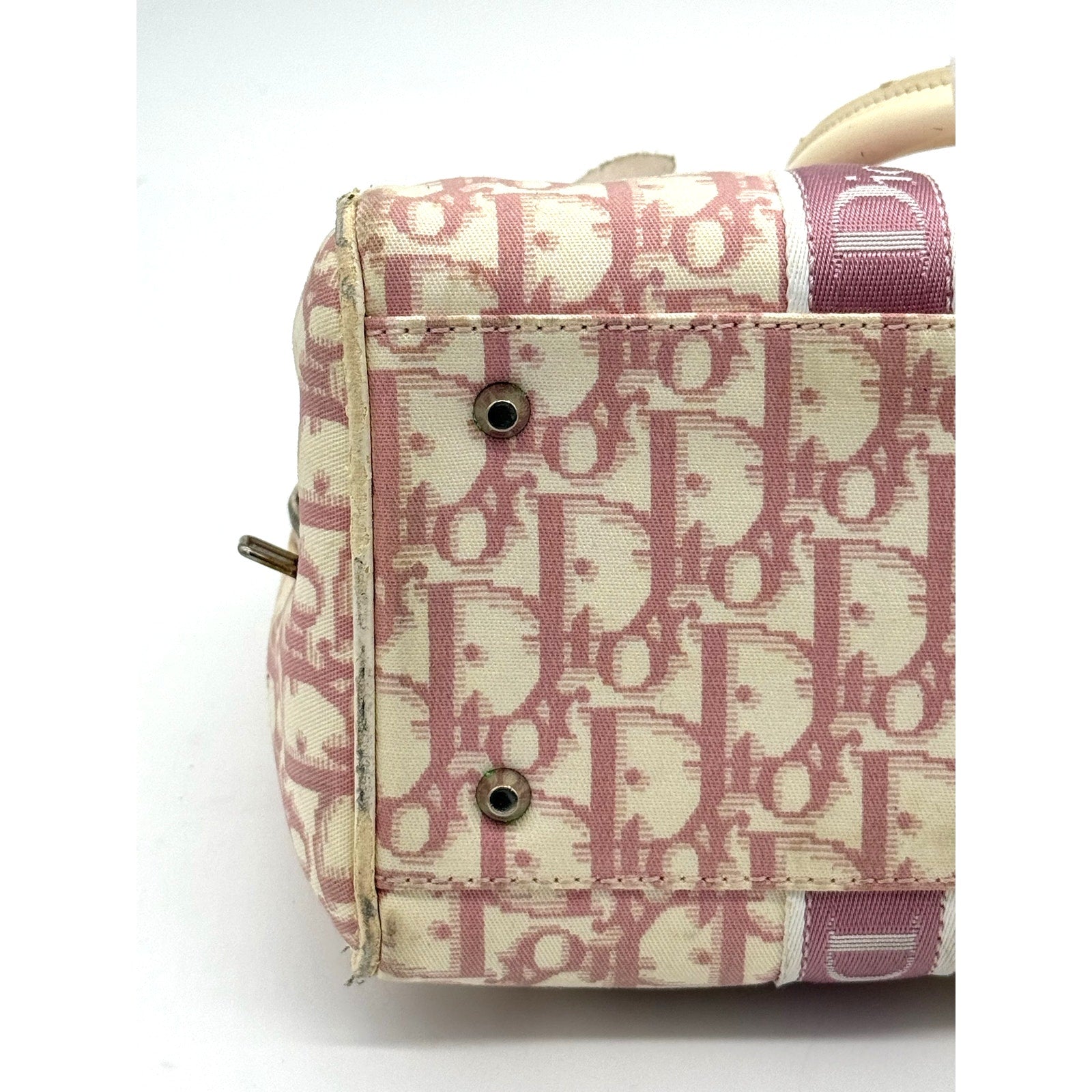 Christian Dior Pink Vintage Diorissimo Girly Boston Bag*Awesome bag!