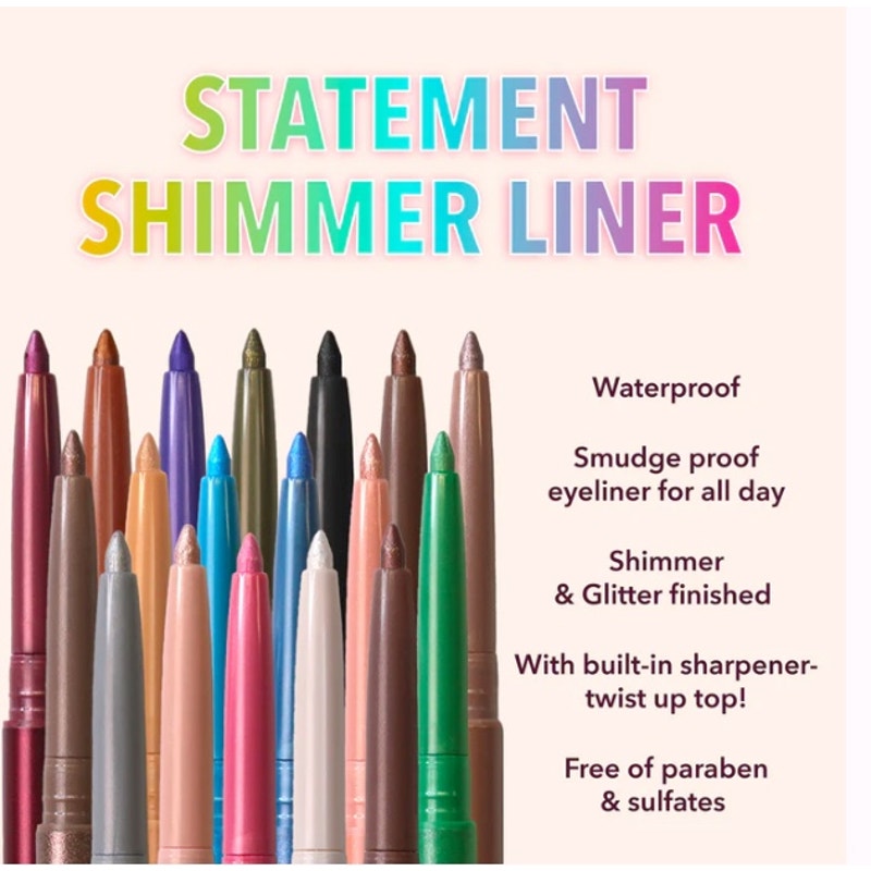 K-Care: Moira Statement Shimmer Liner*#015 metallic brown*waterproof*Korean