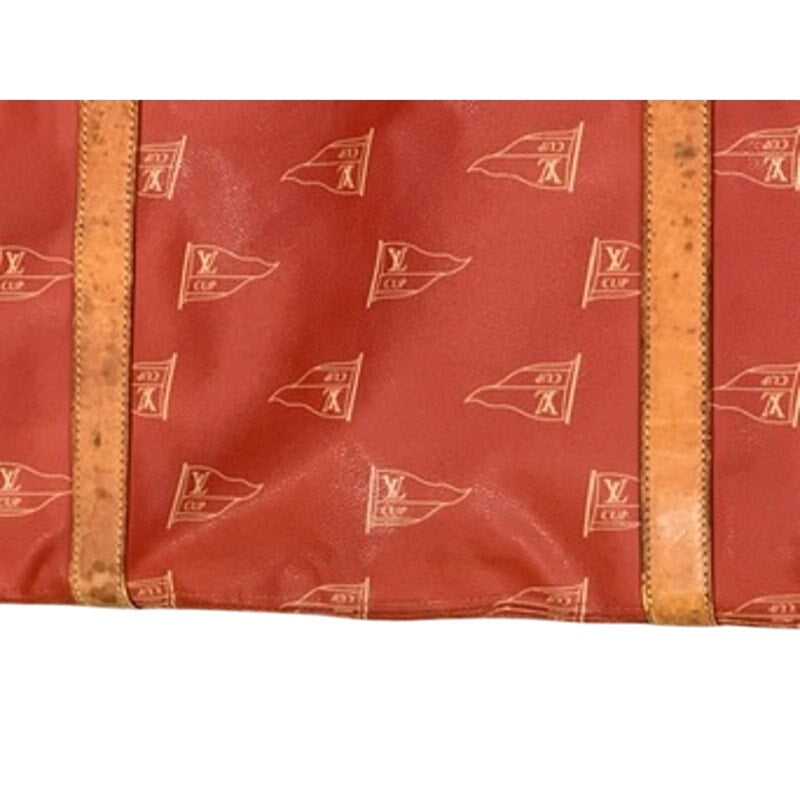 Louis Vuitton Americas Cup travel bag Monogram canvas leather*Tribute Collection