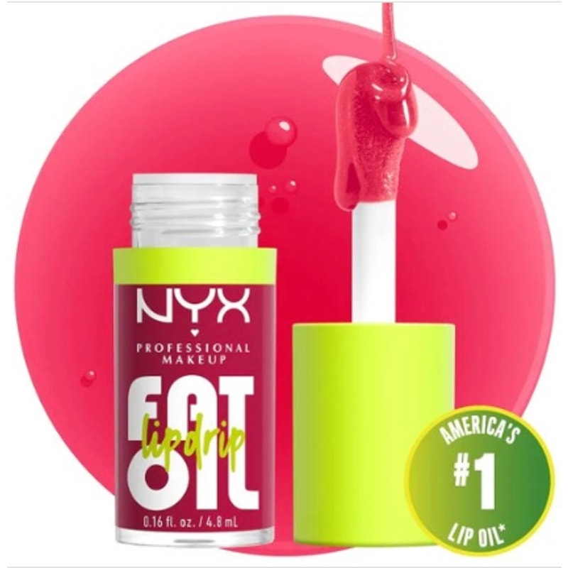 K-Care: NYX Professional Makeup Fat Oil Lip Drip*Hydrating Lip Oil*Raspberry