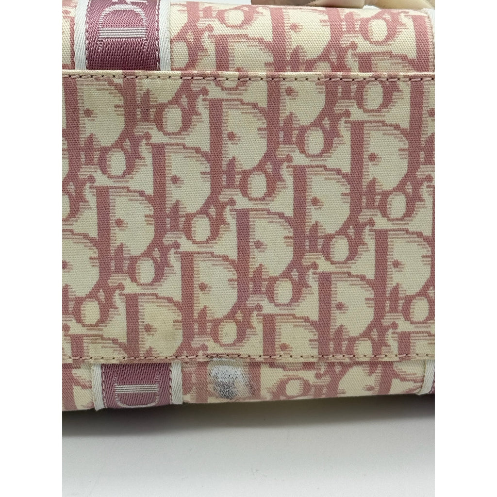 Christian Dior Pink Vintage Diorissimo Girly Boston Bag*Awesome bag!