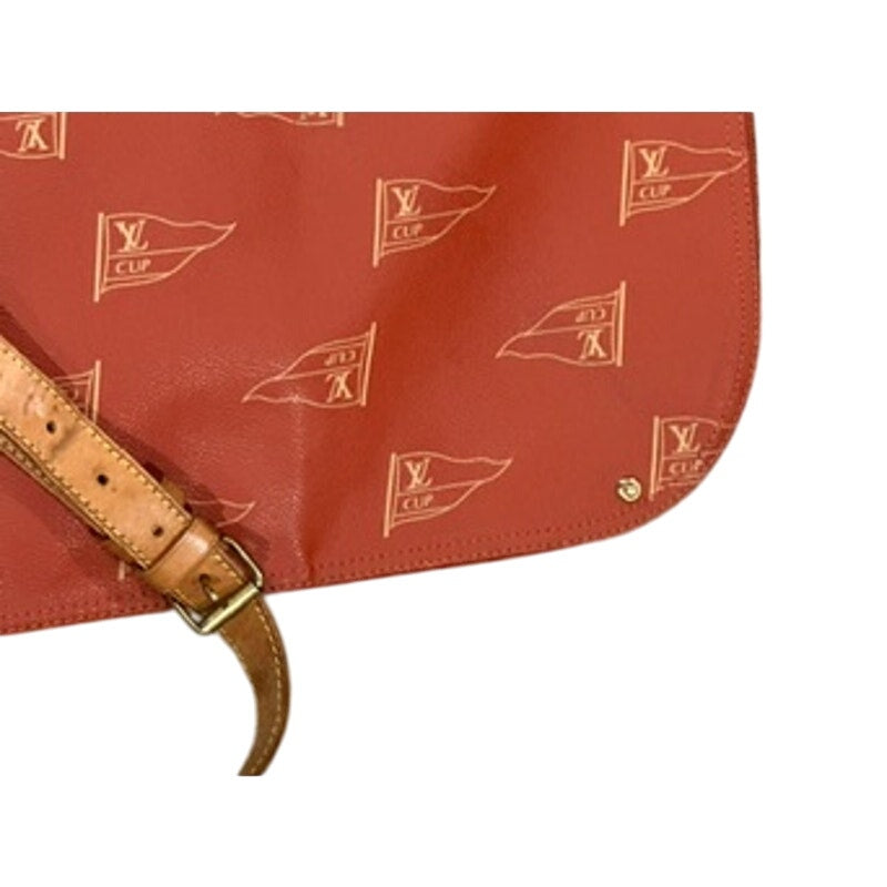 Louis Vuitton Americas Cup travel bag Monogram canvas leather*Tribute Collection