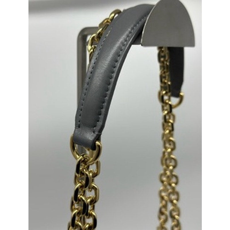Celine Shiny Calfskin Medium C Bag Blue Grey 2018 collection! Gorgeous!