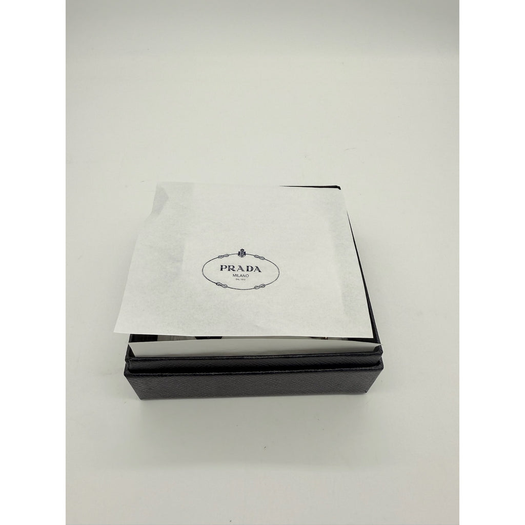 RETAIL $1200 Prada Black Saffiano Leather Mini Pouch Bag *COA*BOX INCLUDED*NWTS