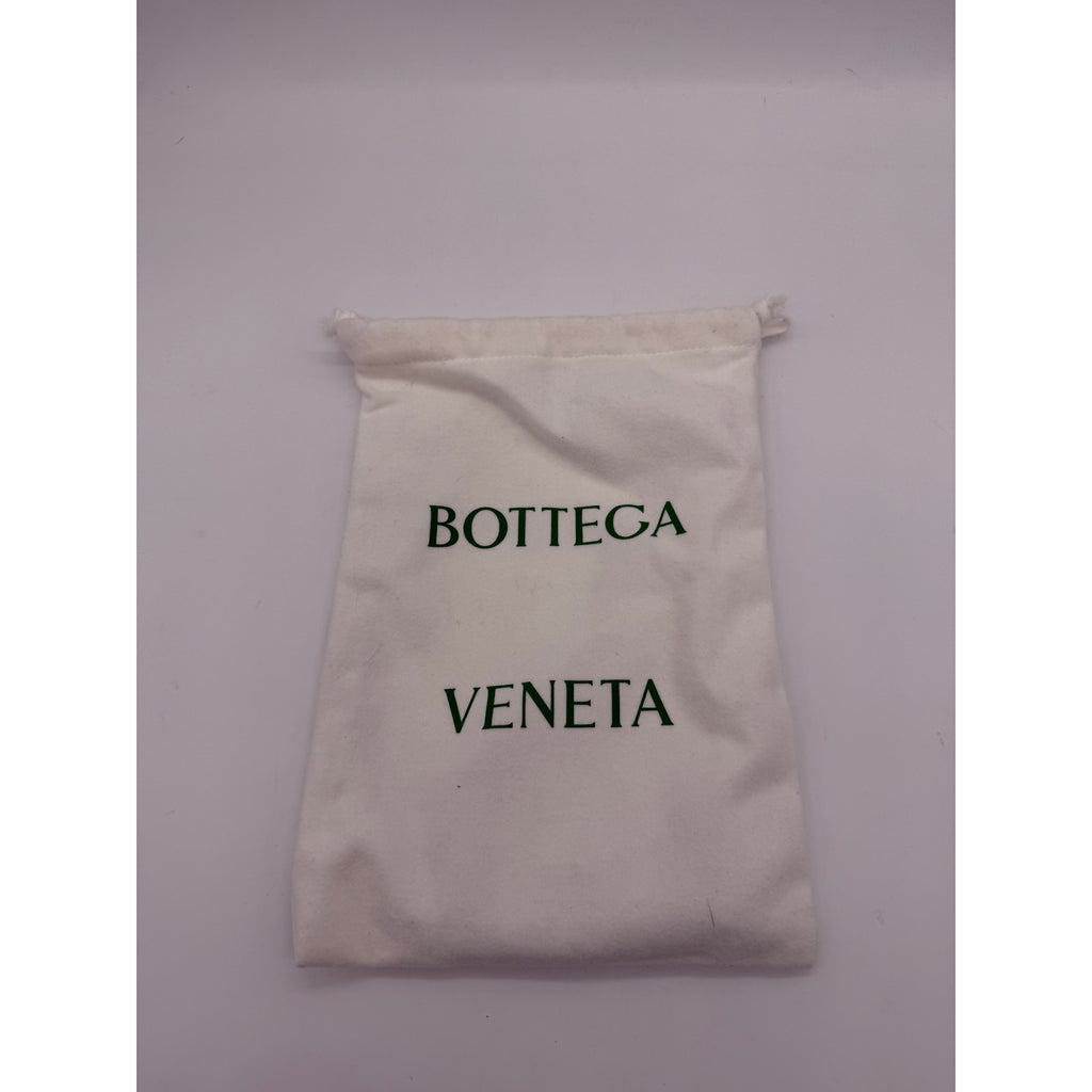 Bottega Veneta Triangle Snake Light Yellow Narrow Leather Belt *32"Dustbag