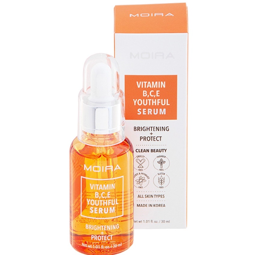 K-Care: Moira Beauty Skin Serum*Vitamin B, C, E*Youthful*Korean Makeup*