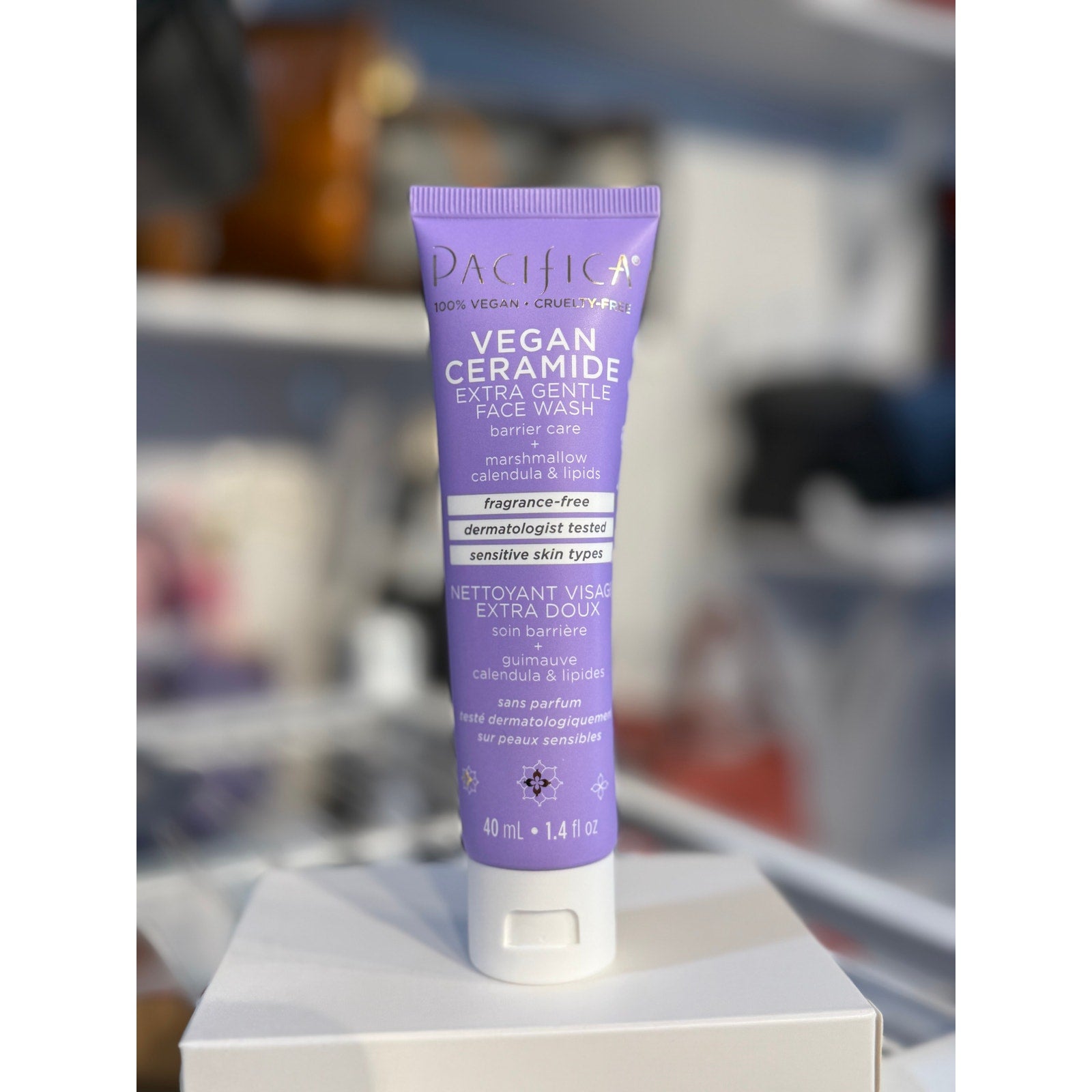 Pacifica Vegan Ceramide Extra Gentle Face Wash Mini*Sensitive Skin Friendly
