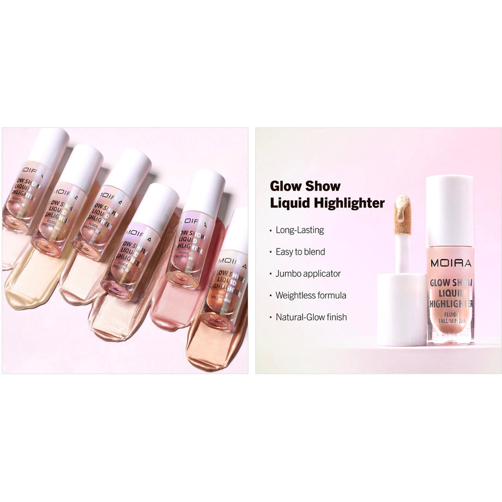 K-Care: Moira Glow Show Liquid Highlighter*Vanilla Bliss*Radiance*Korean Makeup*