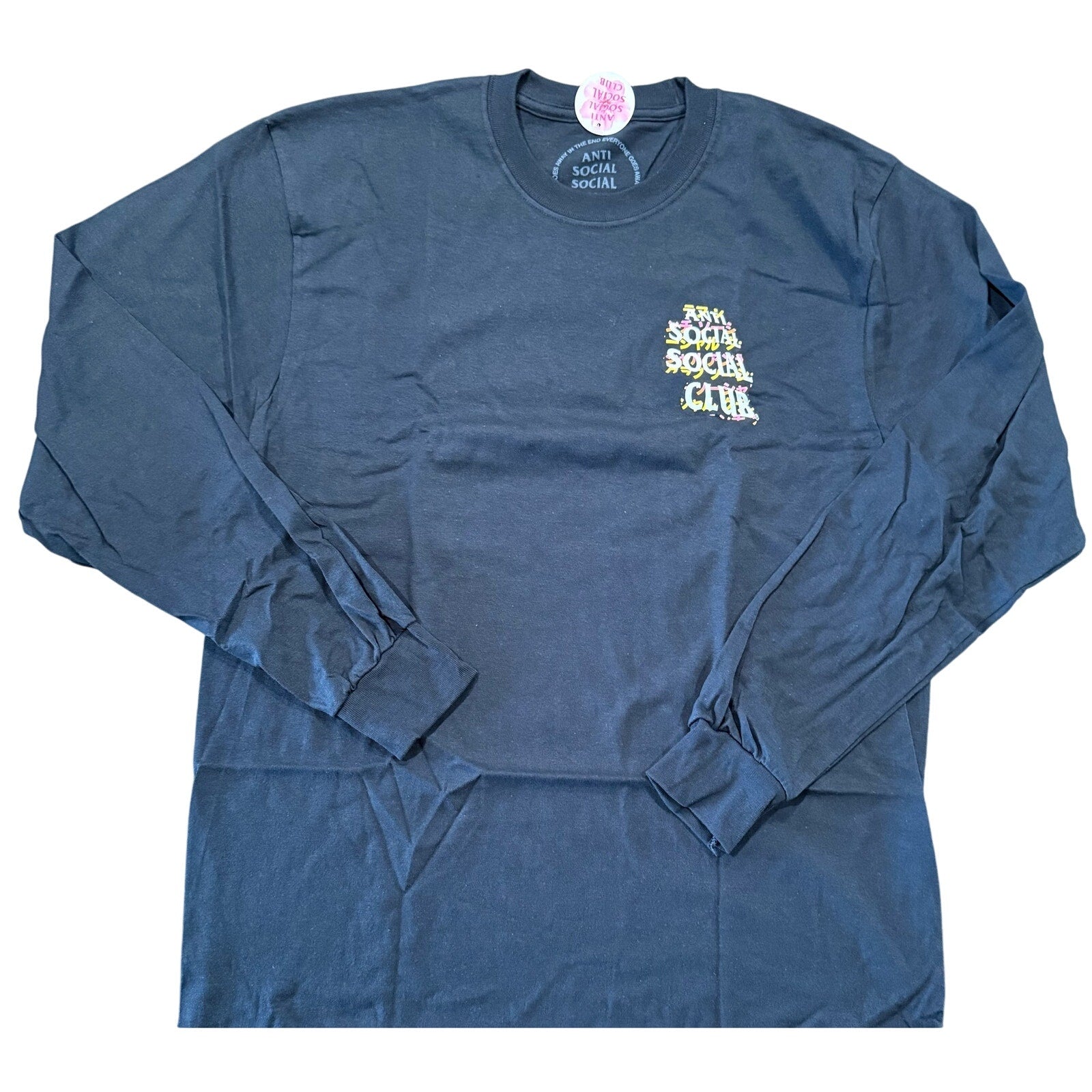 Anti Social Social Club Twisted Quickness Tee*Size XL*NEW WITH TAGS