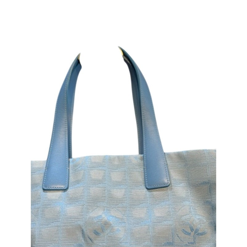 RARE Chanel Blue Nylon New Travel Line Tote*PRISTINE CONDITION*RARE COLORWAY