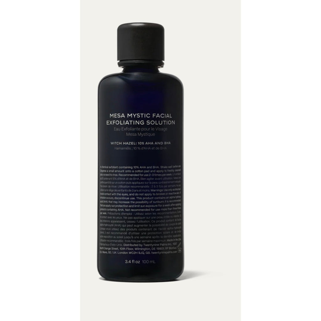 RETAIL $60 Twentynine Palms Mesa Mystic Facial Exfoliating Solution*Witch Hazel