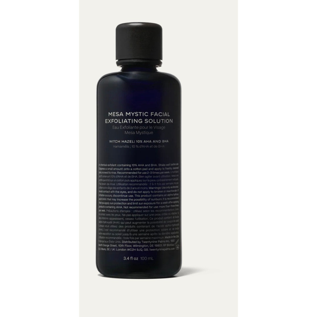 RETAIL $60 Twentynine Palms Mesa Mystic Facial Exfoliating Solution*Witch Hazel
