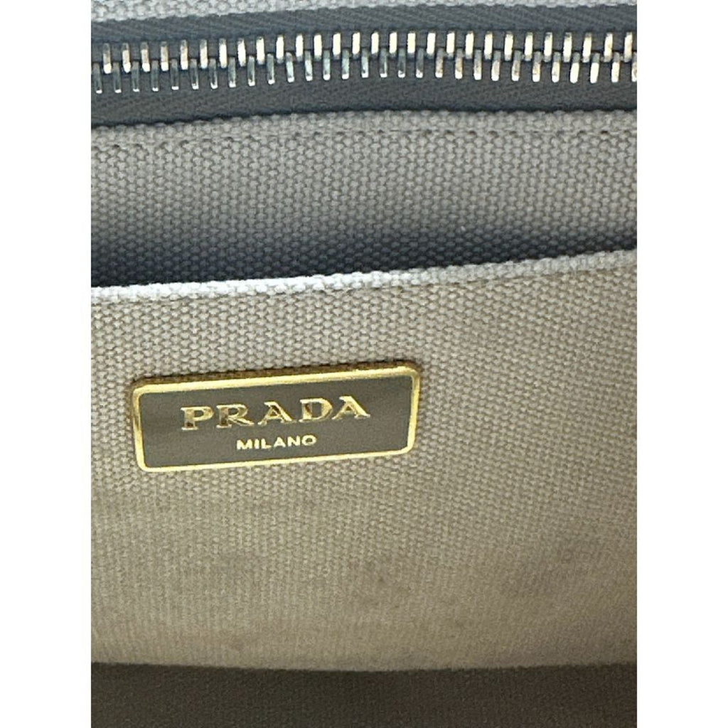 Prada‎ 🌺 2 Way Canapa  Tote with Cross Body Strap! Very Good Condition