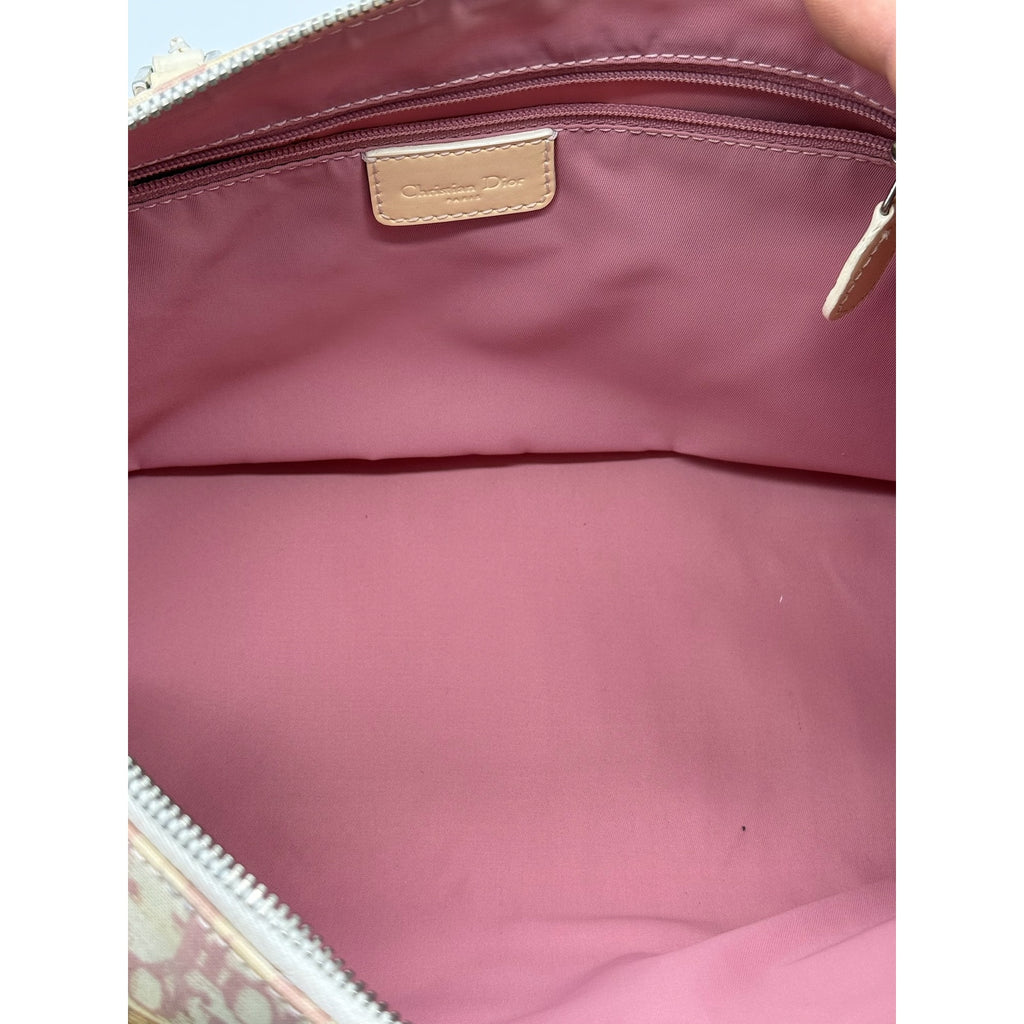Christian Dior Pink Vintage Diorissimo Girly Boston Bag*Awesome bag!