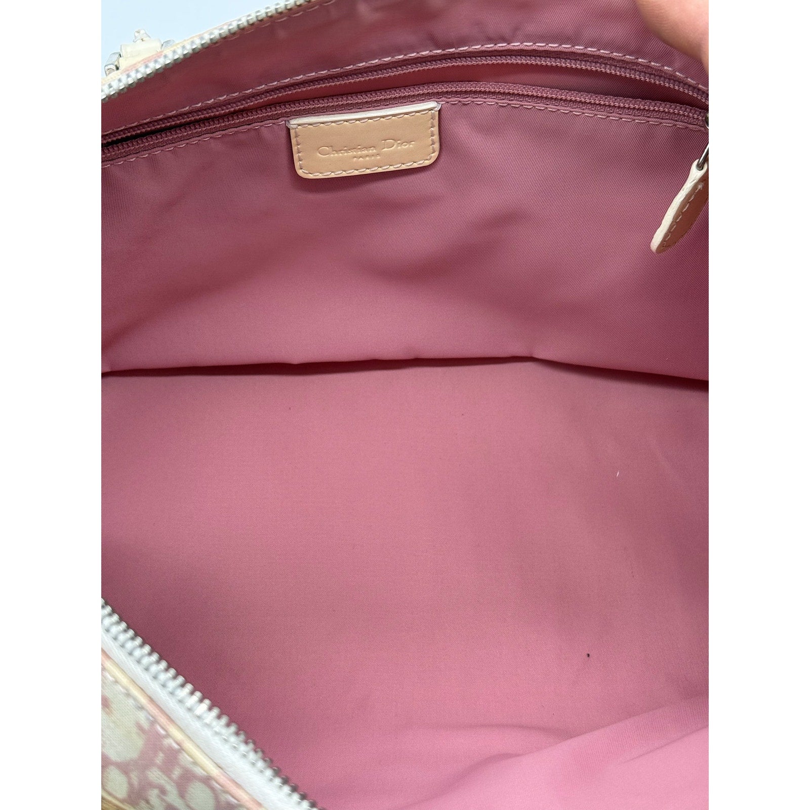 Christian Dior Pink Vintage Diorissimo Girly Boston Bag*Awesome bag!