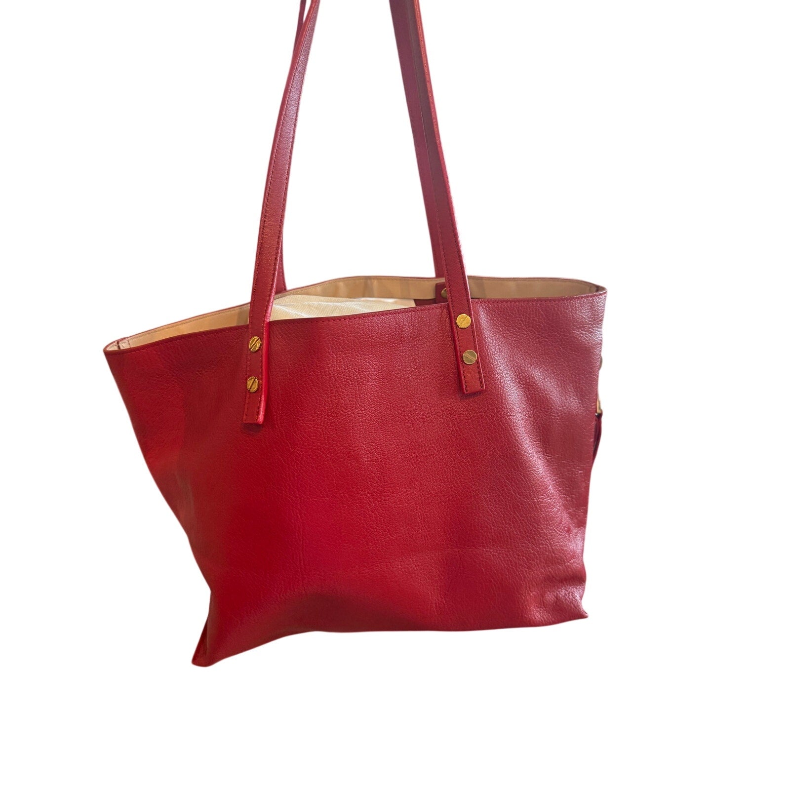 Chloe Red Leather Tote*Gorgeous condition*with COA